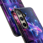 Neon Koi Reflection Vaporwave phone case | Tough Cover