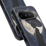 Geisha Parasol Moonlight Art Tough Phone Case