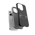 Dark 1998 Trans Am Front View Muscle Car Tough Phone Case Gift