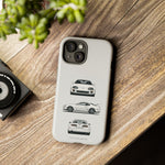 1993 Supra A80 White Triple View JDM Tough Phone Case Cover
