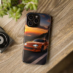 Supra MK4 Orange Touge Night JDM Speed Art Tough Phone Case