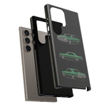 Green Impala Lowrider Phone Case Tough Classic Car Multi View Print