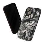 Manga Speed Lines Art Tough Phone Case