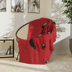 1990 Miata MX-5 Red Microfiber Throw Blanket JDM Roadster Gift