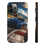 Track Day Modern Camaro ZL1 Tough Phone Case