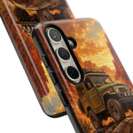 Land Cruiser FJ40 Classic 4x4 Red Rock Canyon Art Tough Phone Case