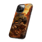 Land Cruiser FJ40 Classic 4x4 Red Rock Canyon Art Tough Phone Case