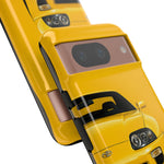 Yellow Supra Phone Case, MK4 90s JDM Legend Tough Protective Cover for Men