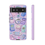 Nostalgia Tech Devices Y2K Art Tough Phone Case