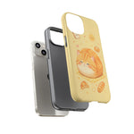 Orange Tabby Loaf Kawaii Chibi Pet Cat Art Tough Phone Case