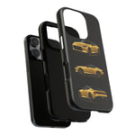 Gold Fairlady Z Classic Sports Car Tough Phone Case - 3 View