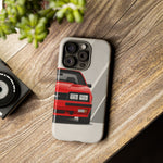 Fox Body Mustang Four-Eye Red Tough Phone Case