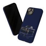 Navy Blue Chevy OBS Truck Phone Case, Classic Cover