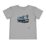 Toddler 1988 Chevy K5 Blazer 4x4 Truck T-Shirt, Retro Off-Road Graphic Tee