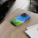 Bubbles Over Grass phone case | Tough Cover