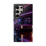 GTO Rainy Neon Arcade Tough Phone Case for Muscle Car Enthusiasts