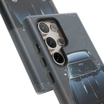 1969 Camaro SS Black Overhead Tough Phone Case Cover Gift Art