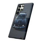 1969 Camaro SS Black Overhead Tough Phone Case Cover Gift Art