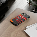 GTO The Judge Red Muscle Car Illustration Phone Case | Retro Classic Car