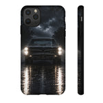 Vintage Muscle Car in Rain 1966 GTO phone case | Tough Cases