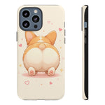 Corgi Chibi Kawaii Pet Dog Breed Art Tough Phone Case