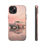 1957 Chevy Bel Air Blush Cream Tough Phone Case for Classic Car Fans