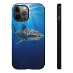 Tiger Shark Phone Case, Dappled Blue Water Tough Cover