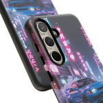 Skyline GT-R Tokyo Rain JDM Night Art Tough Phone Case