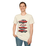 1965 Olds 442 Muscle Car T-Shirt | Classic Red Illustration