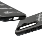 Silver Hakosuka Skyline Classic Sports Car Tough Phone Case for JDM Fans