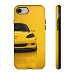 Yellow C6 Z06 Corvette Studio Tough Phone Case