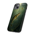 Walleye Fishing Night Bite Tough Phone Case
