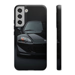 Black S2000 Low-Key Minimal Tough Phone Case for JDM Fans