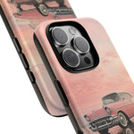 1957 Chevy Bel Air Blush Cream Tough Phone Case for Classic Car Fans