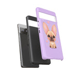 French Bulldog Bat Ears Kawaii Pet Dog Art Tough Phone Case
