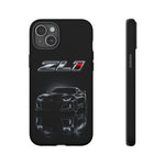 ZL1 Camaro phone case | tough phone case, black muscle car design
