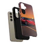Red C4 ZR-1 King of the Hill Art Tough Phone Case