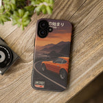 Datsun 240Z Classic JDM Sports Car Sunset Art Tough Phone Case