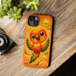 Sun Conure Kawaii Citrus Art Tough Phone Case