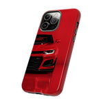 Red Camaro Phone Case, ZL1 American Muscle Car Tough Cover for Men, Gift