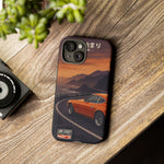 Datsun 240Z Classic JDM Sports Car Sunset Art Tough Phone Case