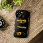Gold Fairlady Z Classic Sports Car Tough Phone Case - 3 View