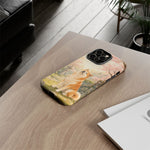 Akita under Cherry Blossoms Dog Breed Phone Case