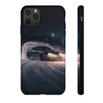MK4 Supra Snow Drift Night Tough Phone Case