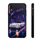 Supra Mk3 Turbo Night Tough Phone Case| Vaporwave 80s Racing Skyline