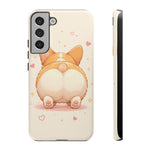 Corgi Chibi Kawaii Pet Dog Breed Art Tough Phone Case