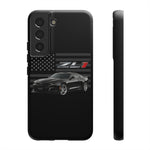 Black ZL1 Camaro Phone Case Muscle Car Tough Cover Gift Art