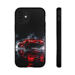 Z06 C8 Phone Case, Red Smoke Studio Reflection Cover