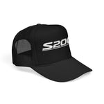 S2000 AP1 Foam Trucker Hat – Classic JDM Roadster Script Snapback Mesh Cap Retro Performance Style