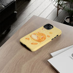 Orange Tabby Loaf Kawaii Chibi Pet Cat Art Tough Phone Case